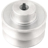 Polia Alumínio 2 Canais Perfil B 80mm com Furo 5/8" - Vonder