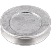 Polia alumínio 90mm 1 Canal perfil a Vonder