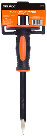 Ponteiro sextavada c/ empunhadura 12" cromo vanádio Belfix