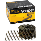 Prego Anelado 64 mm PP700 Polido com 300 Peças Vonder