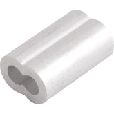 Prensa cabos em alumínio p/ cabos aço 3/32" c/ 100 pç Vonder