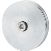 Roldana para Portão 4" Tipo U Aço Zincado R.Bucha Vonder