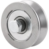 Roldana para portão 2" tipo V em aço polido Vonder