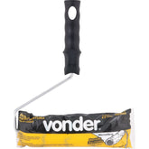 Rolo Pintura Microfibra 09cm Antirrespingo Suporte Vonder