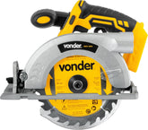 Serra Circular Intercambiáv 18V 165mm s/ Bat s/ Carr Vonder