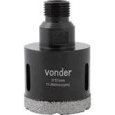 Serra Copo Diamantada para Esmerilhadeira 51 mm Vonder