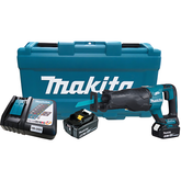 Serra Sabre Sem Fio 18V Portátil Com Resistência Água 2 Baterias Carregador Maleta DJR187RTE Makita