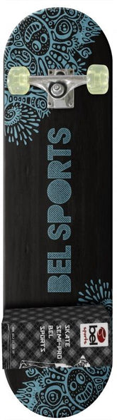Skateboard semi-profissional rodas PU - Bel Sports