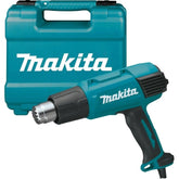 Soprador Térmico 1800W 600°C Com Maleta 2 Níveis de Temperatura e 3 Velocidades HG6030K 220V Makita
