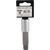 Soquete Multidentado Encaixe 1/2'' 16mm Longo CRV Vonder