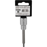 Soquete Multidentado Encaixe 1/2'' 5mm Longo CRV Vonder