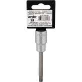 Soquete Multidentado Encaixe 1/2'' 8mm Longo CRV Vonder