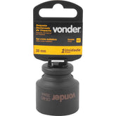 Soquete Sextavado de Impacto Encaixe 1/2" 30mm Vonder
