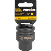 Soquete Sextavado de Impacto enc 3/4" 18mm Aço Cromo Vonder
