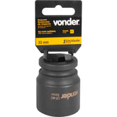 Soquete Sextavado de Impacto Encaixe 3/4" 33mm Vonder