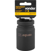Soquete Sextavado Impacto Longo Enc 1" 38mm Aço Cromo Vonder