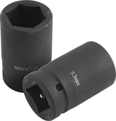 Soquete Sextavado Impacto Encaixe 1 33mm Fosfatizado Vonder