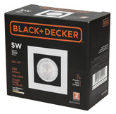 Spot LED Black 5W 6500K Quadrado Black+Decker