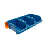 Suporte com 3 Gavetas N3 Azul Parede E Painel Presto