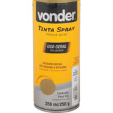 Tinta Spray Acrílica Dourado 350ML/250G Vonder