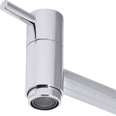 Torneira Para Cozinha Bica Alta Aço Inox 1/2'' Abertura Rápida 90Gr C60 Classic Liege
