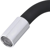Torneira Cozinha Bica Flexível Parede Abs Preto Abertura Rápida 1/2'' Gourmet C60 Liege