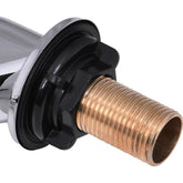 Torneira Para Lavatório Bica Móvel 1/2'' Latão Cromado Abertura Rápida C50 Liege