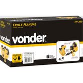 Trole manual 3,0 toneladas largura 100-203mm tm300 - Vonder