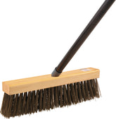 Vassoura Gari 37,5cm 4 Fileira Cepa Madeira Vonder