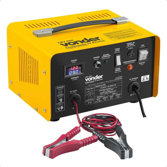 Carregador de Bateria 25-90Ah 12V 220V CBV950 Vonder