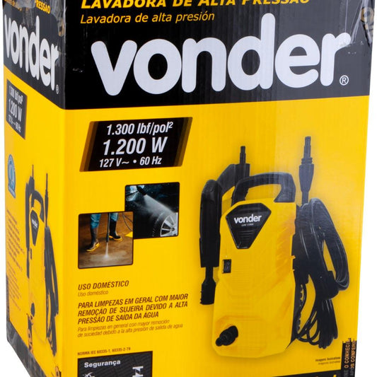 Lavadora Alta Pressão 1300 lbf/pol LAV1300 127V Vonder