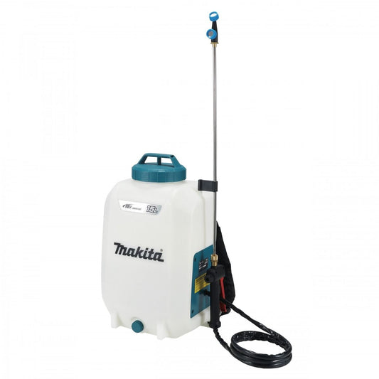 Pulverizador de Jardim 15L Sem Fio 18V IPX4 Resistência Água Dois Bicos DUS158Z Makita