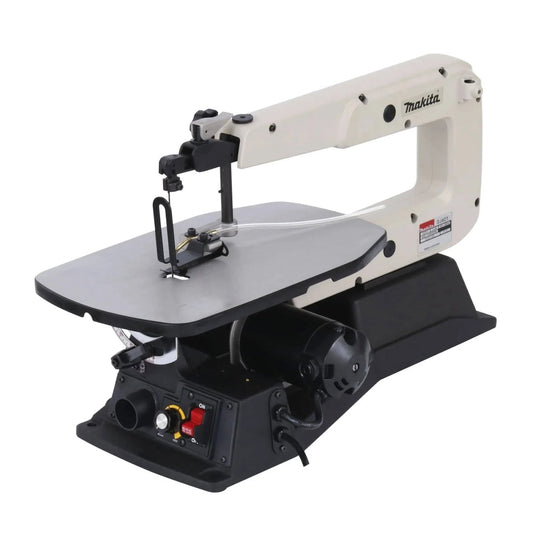 Serra Tico Tico de Bancada 130W Com Chave Allen Jogo de Lâminas Pinadas SJ401 110V Makita