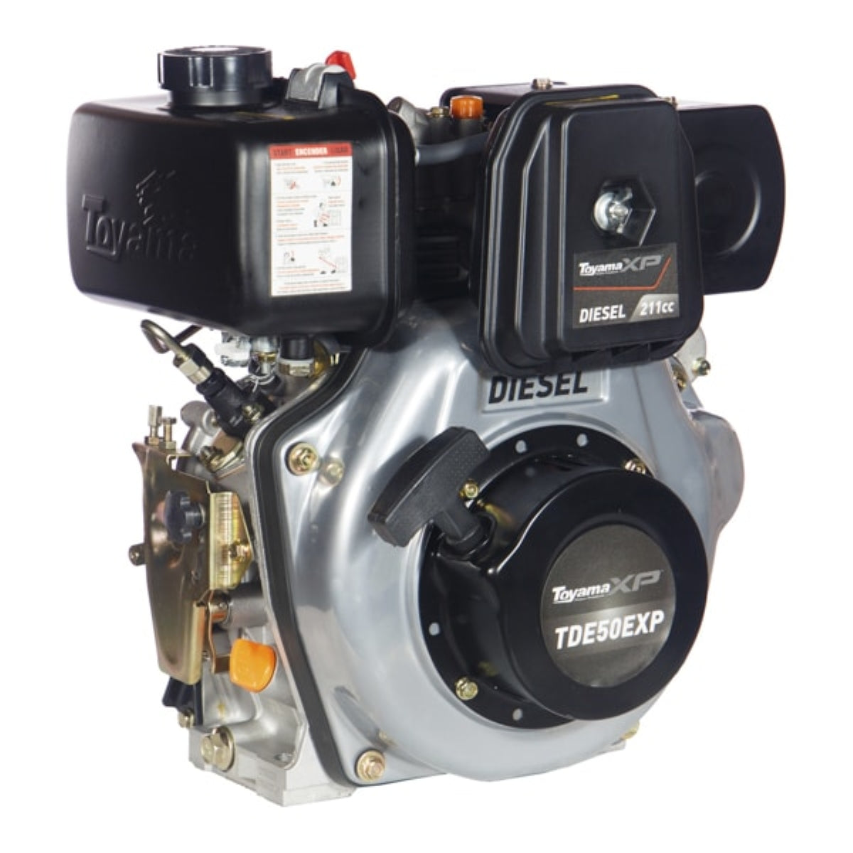 Motor Multiuso Diesel TDE50EXP 4.7HP 4T Eixo 3/4" Toyama - Guimepa