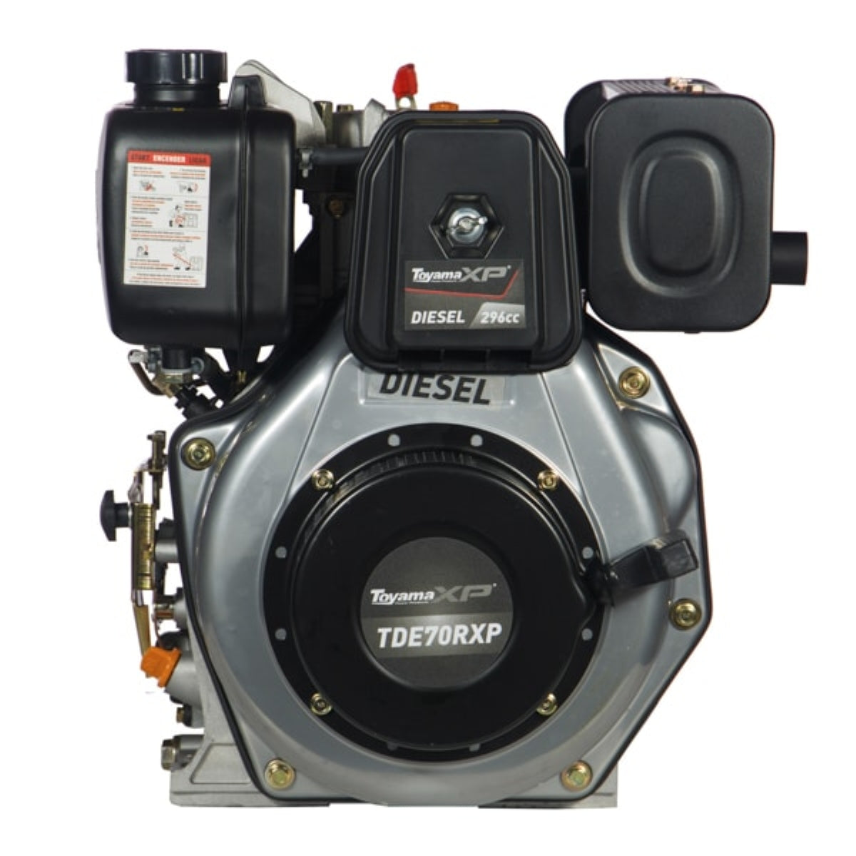 Motor TDE70RXP 6.7HP 4T Diesel Eixo 1" Toyama - Guimepa