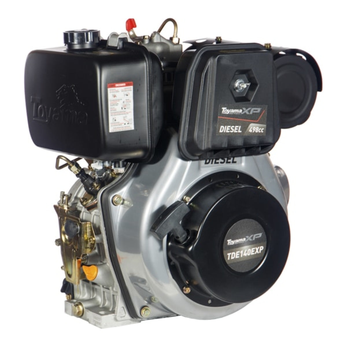 Motor Multiuso Diesel TDE140EXP 13.5HP 4T Eixo 1" 12V Toyama
