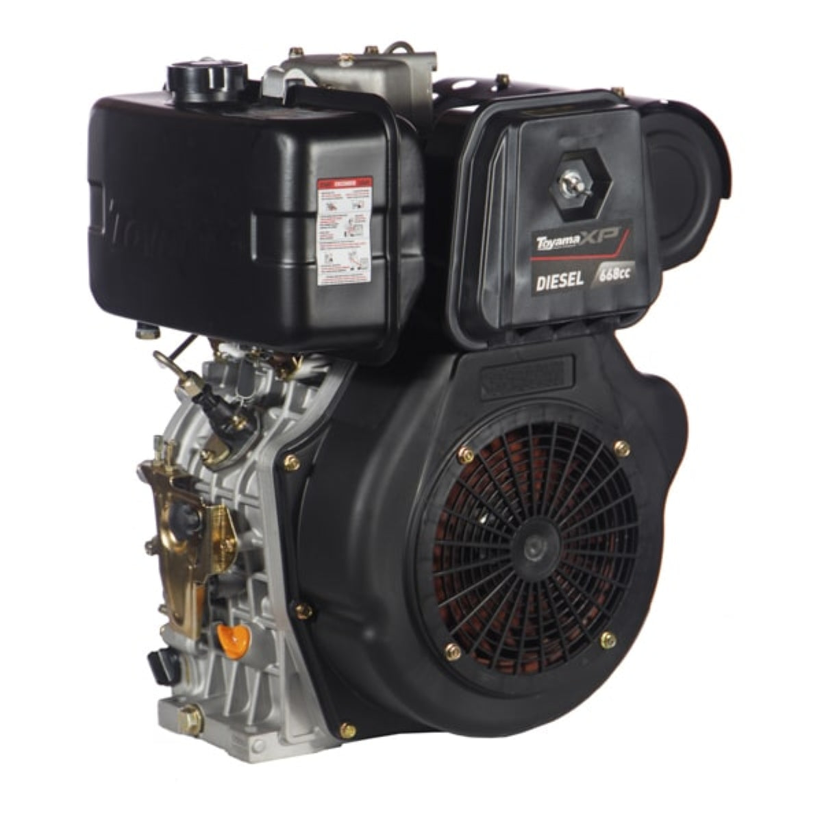 Motor Multiuso Diesel TDE160EXP 15.5HP 4T Eixo 1" 12V Toyama - Guimepa