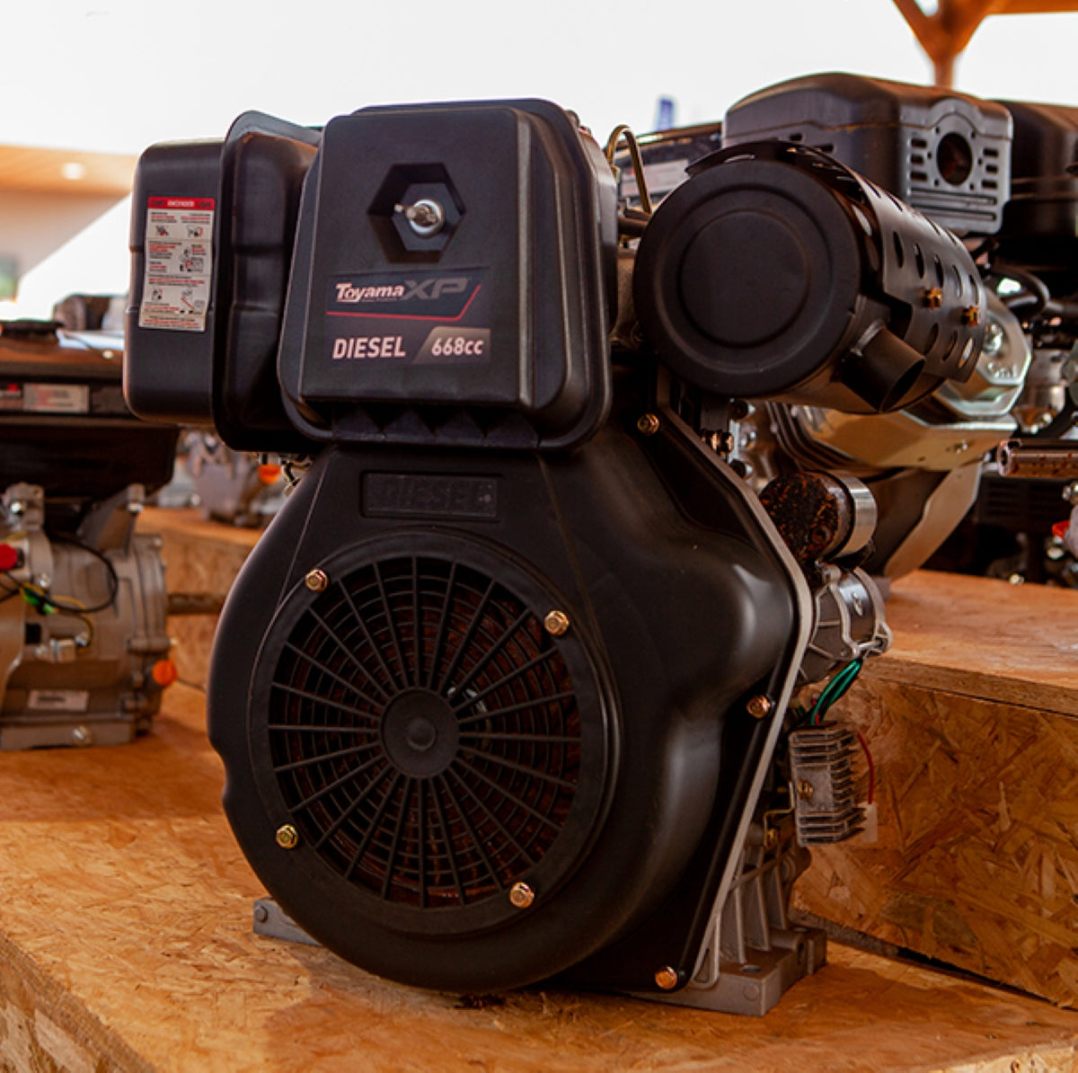 Motor Multiuso Diesel TDE160EXP 15.5HP 4T Eixo 1" 12V Toyama - Guimepa