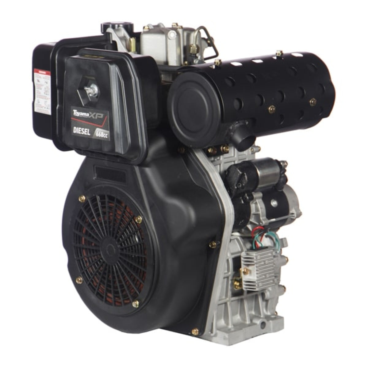 Motor Multiuso Diesel TDE160EXP 15.5HP 4T Eixo 1" 12V Toyama - Guimepa