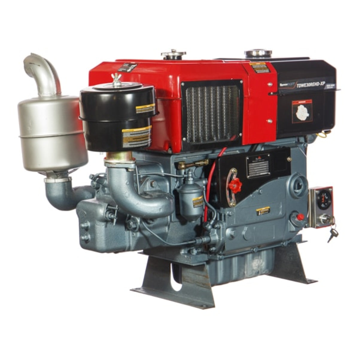 Motor Diesel Toyama Refrigerado à Água 1593cc 30,0HP Radiador Inj Direta P.Elétrica TDWE30REHD-XP - Guimepa