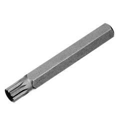 Jogo de Bits Hex Torx Spline 42 Peças 10mm CrV 1/2'' 3/8'' Caixa Plástica Stels 1131856