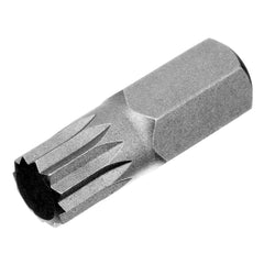 Jogo de Bits Hex Torx Spline 42 Peças 10mm CrV 1/2'' 3/8'' Caixa Plástica Stels 1131856