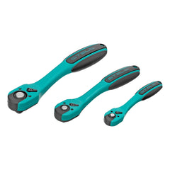 Jogo de Ferramentas 216 Pcs Stels 14115455 Encaixe 1/4'' 3/8'' e 1/2'' Aço CrV S2 com Maleta