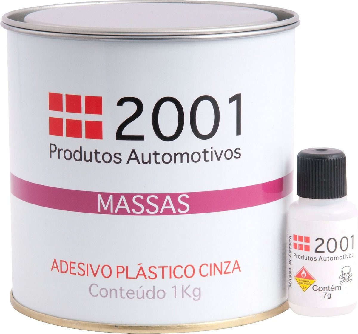 Cola Plástica 1 Kg Cinza 2001