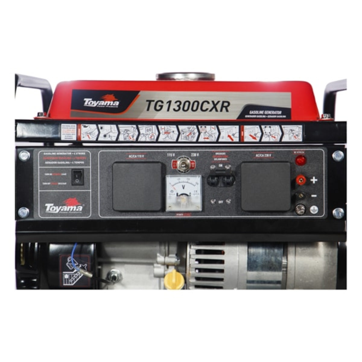 Gerador Gasolina TG1300CXR 1250W BIV Mono Toyama - Guimepa