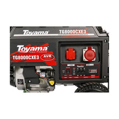 Gerador Gasolina Toyama 8.0KVA Trif 380V 25L P.Elétrica - Guimepa