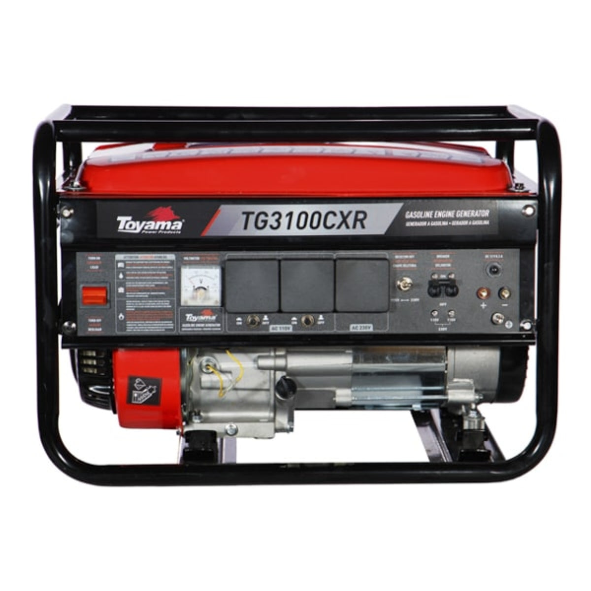 Gerador Gasolina TG3100CXR 3100W BIV Mono 4T 6,5CV Toyama - Guimepa