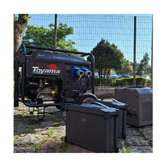 Gerador Gasolina TG10000CXE 9.0KW com AVR BIV Toyama