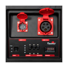 Gerador Gasolina TG10000CXE3 10KVA com AVR Trif 380V Toyama