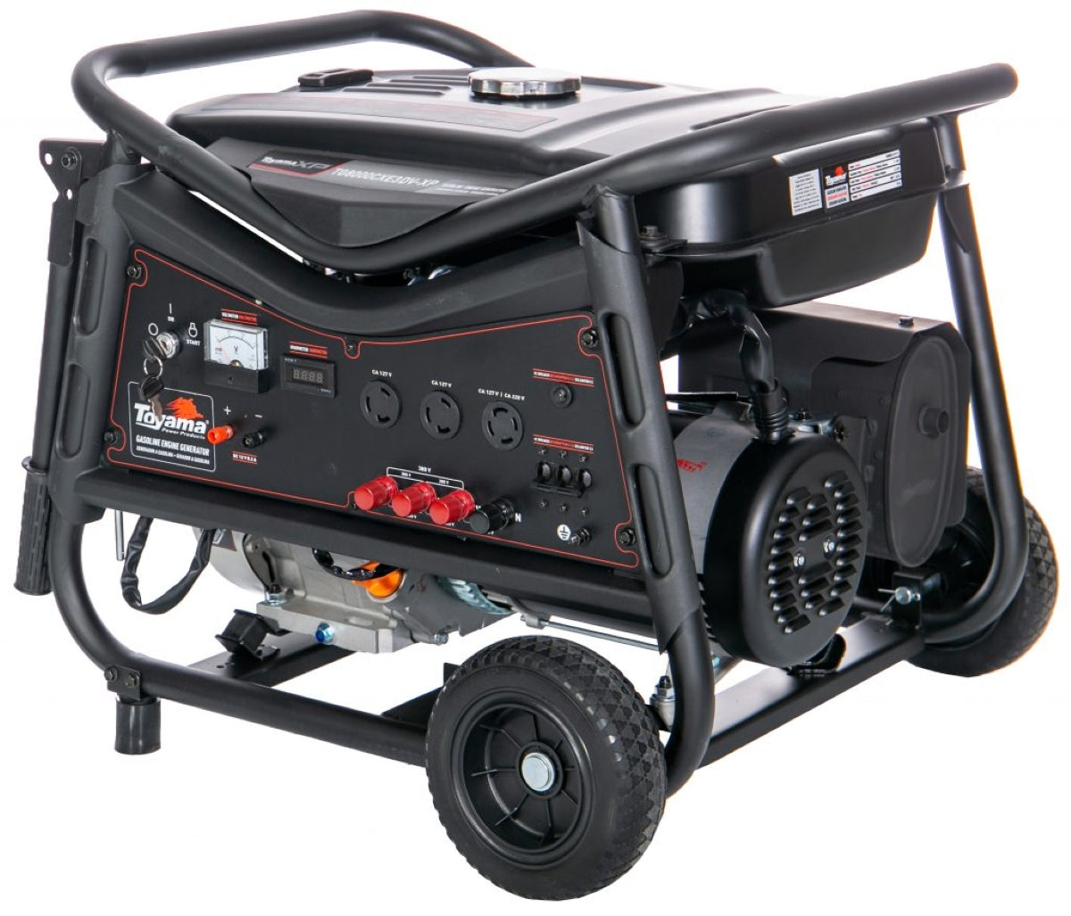 Gerador Gasolina Toyama 8.0KVA Trif 220V qd V 25L P.Elétrica - Guimepa